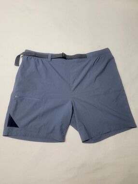 Columbia Shorts Fishing Camping Hiking Outdoor Slate 3xl Men's 8L Belt Stretch